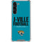 NFL Jacksonville Jaguars Team Motto Galaxy S24 FE Clear Case