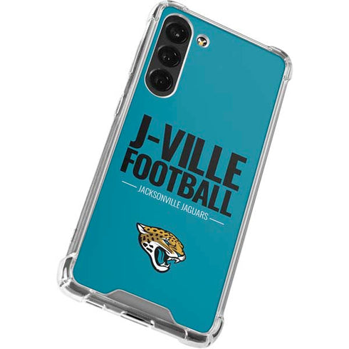 NFL Jacksonville Jaguars Team Motto Galaxy S24 FE Clear Case