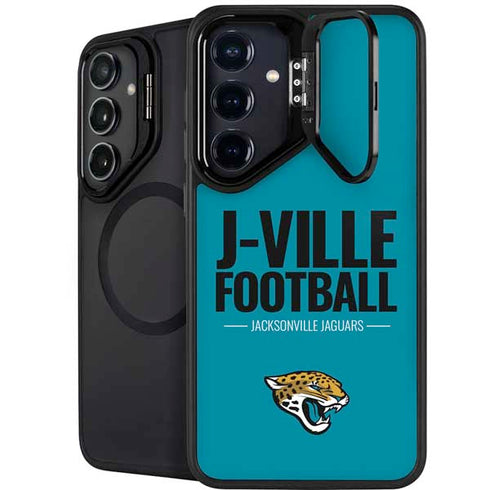 NFL Jacksonville Jaguars Team Motto Galaxy S25 Plus Kickstand Case
