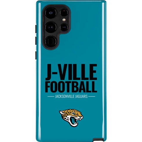 NFL Jacksonville Jaguars Team Motto Galaxy S25 Ultra Impact Case