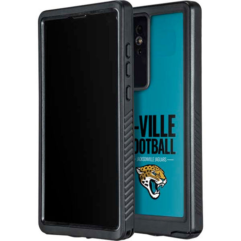 NFL Jacksonville Jaguars Team Motto Galaxy S24 Ultra Waterproof Case
