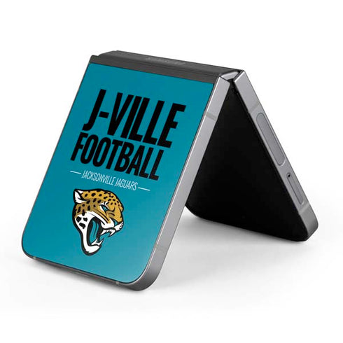 NFL Jacksonville Jaguars Team Motto Galaxy Z Flip6 Skin