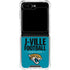 NFL Jacksonville Jaguars Team Motto Galaxy Z Flip6 Clear Case