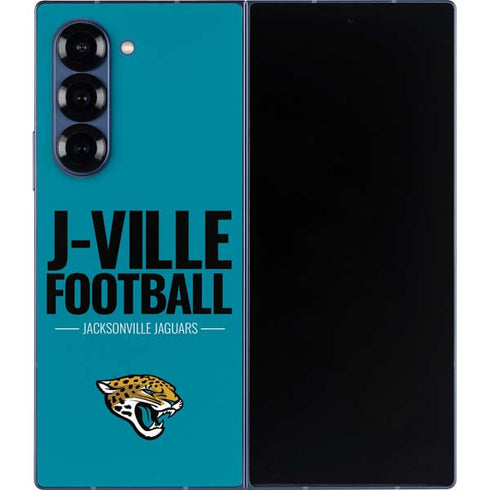 NFL Jacksonville Jaguars Team Motto Galaxy Z Fold6 Skin