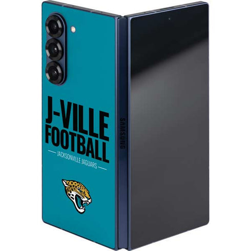 NFL Jacksonville Jaguars Team Motto Galaxy Z Fold6 Skin