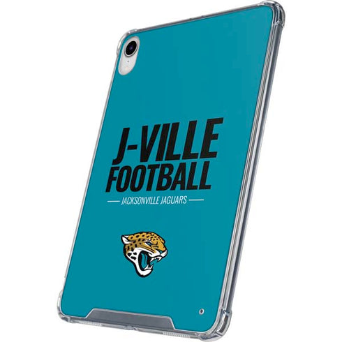 NFL Jacksonville Jaguars Team Motto iPad 11th Gen (2025) Clear Case