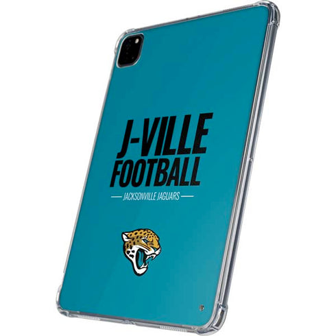NFL Jacksonville Jaguars Team Motto iPad Pro 11in (2024) Clear Case