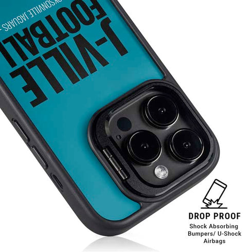 NFL Jacksonville Jaguars Team Motto iPhone 13 Pro Max Kickstand Case