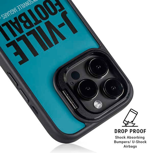 NFL Jacksonville Jaguars Team Motto iPhone 14 Pro Kickstand Case