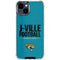 NFL Jacksonville Jaguars Team Motto iPhone 15 Clear Case