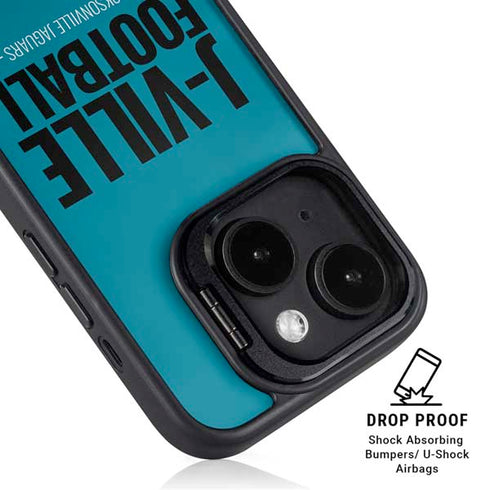NFL Jacksonville Jaguars Team Motto iPhone 15 Plus Kickstand Case