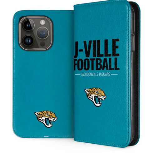 NFL Jacksonville Jaguars Team Motto iPhone 15 Pro Folio Case