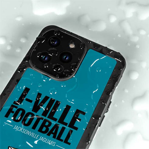 NFL Jacksonville Jaguars Team Motto iPhone 15 Pro Waterproof Case