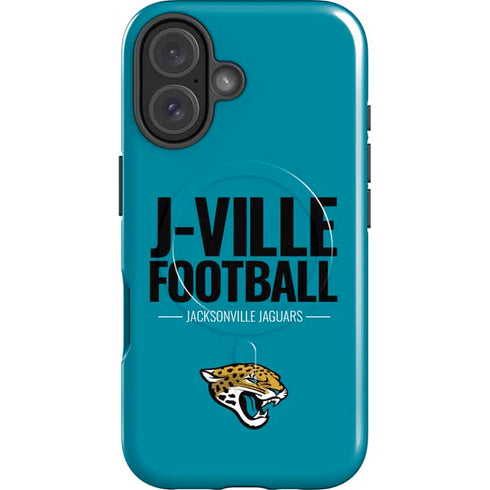 NFL Jacksonville Jaguars Team Motto iPhone 16 Magsafe Impact Case