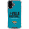 NFL Jacksonville Jaguars Team Motto iPhone 16 Plus Clear Case