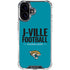 NFL Jacksonville Jaguars Team Motto iPhone 16 Plus Clear Case