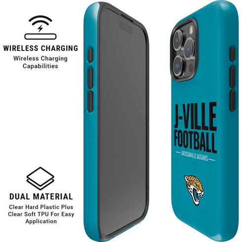 NFL Jacksonville Jaguars Team Motto iPhone 16 Pro Magsafe Impact Case