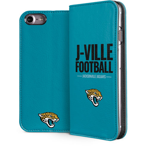 NFL Jacksonville Jaguars Team Motto iPhone 8 Folio Case