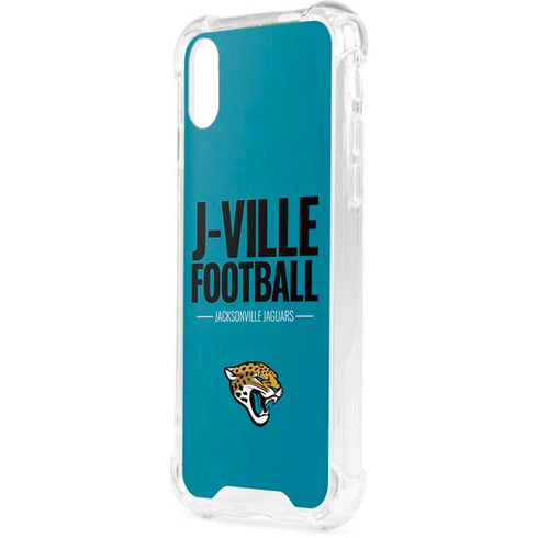 NFL Jacksonville Jaguars Team Motto iPhone XS Clear Case
