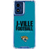 NFL Jacksonville Jaguars Team Motto Moto G 5G (2024) Clear Case