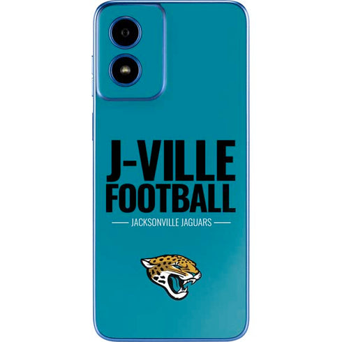 NFL Jacksonville Jaguars Team Motto Moto G Play 4G (2024) Skin