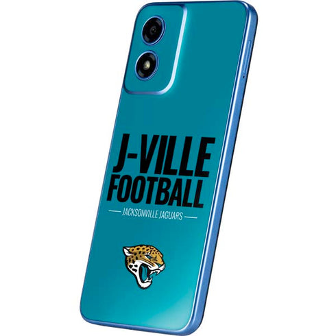 NFL Jacksonville Jaguars Team Motto Moto G Play 4G (2024) Skin