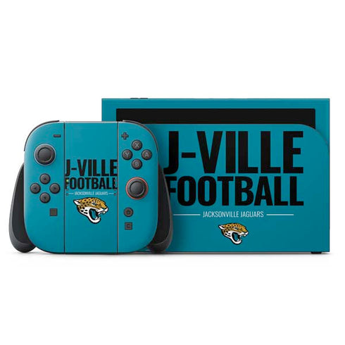 NFL Jacksonville Jaguars Team Motto Nintendo Skins