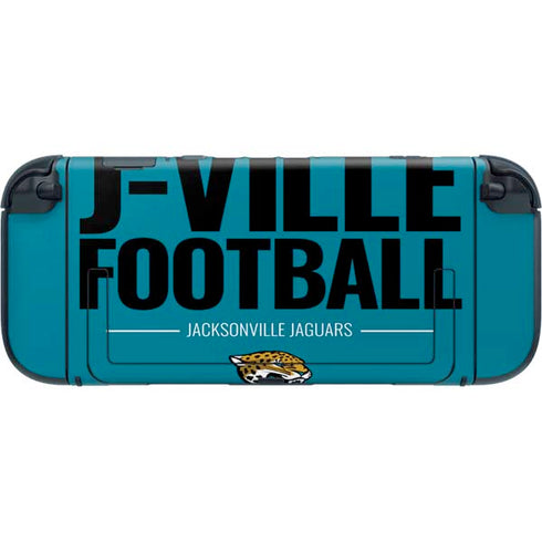 NFL Jacksonville Jaguars Team Motto Nintendo Switch 2 (2025) with Joy-Con Skin