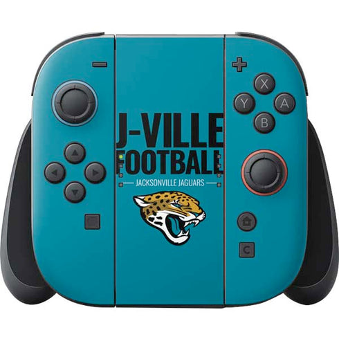 NFL Jacksonville Jaguars Team Motto Nintendo Skins