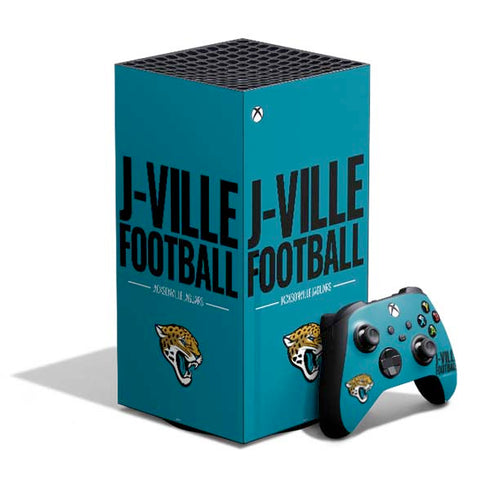 NFL Jacksonville Jaguars Team Motto XBox Series X Digital Edition Bundle Skin