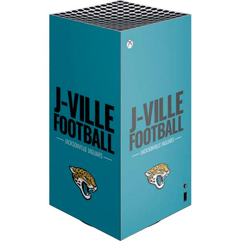 NFL Jacksonville Jaguars Team Motto XBox Series X Digital Edition Console Skin