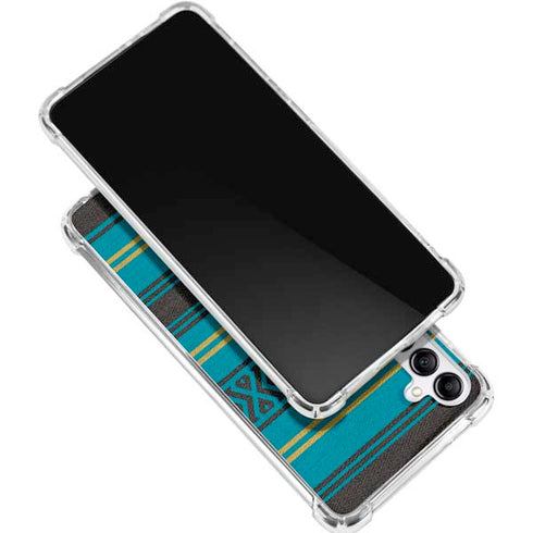 NFL Jacksonville Jaguars Trailblazer Galaxy A16 5G Clear Case