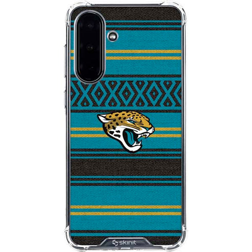 NFL Jacksonville Jaguars Trailblazer Galaxy A36 5G Clear Case
