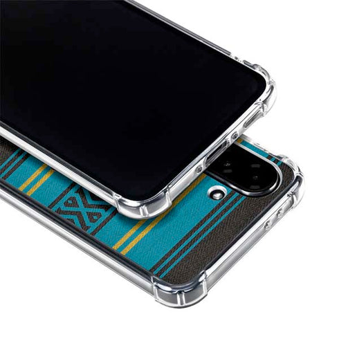 NFL Jacksonville Jaguars Trailblazer Galaxy A36 5G Clear Case
