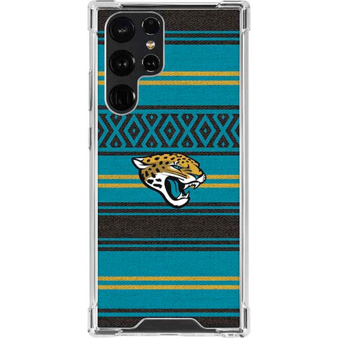 NFL Jacksonville Jaguars Trailblazer Galaxy S23 Ultra Clear Case