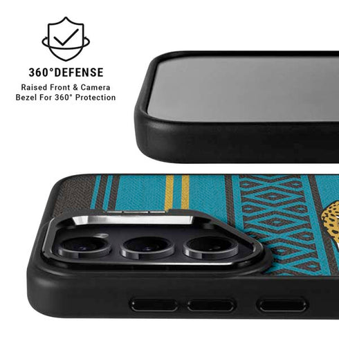NFL Jacksonville Jaguars Trailblazer Galaxy S25 Plus Kickstand Case