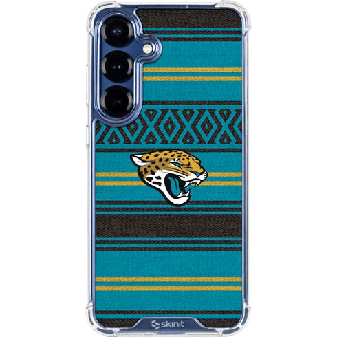 NFL Jacksonville Jaguars Trailblazer Galaxy S25 Plus Clear Case