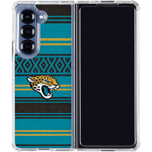 NFL Jacksonville Jaguars Trailblazer Galaxy Z Fold6 Clear Case