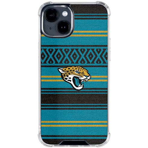 NFL Jacksonville Jaguars Trailblazer iPhone 15 Clear Case