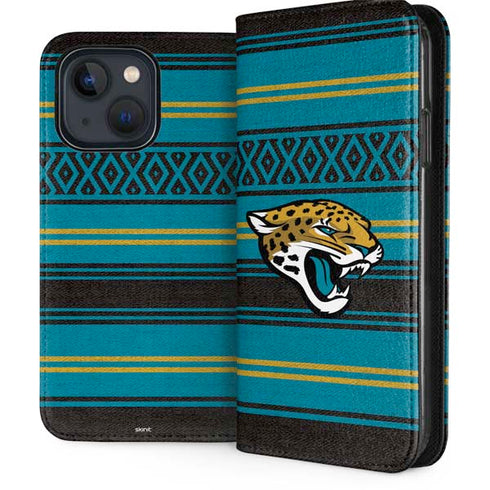 NFL Jacksonville Jaguars Trailblazer iPhone 15 Folio Case