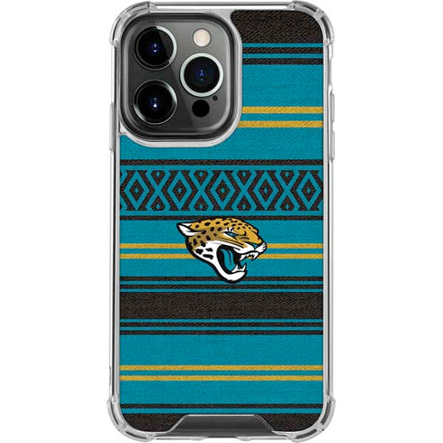 NFL Jacksonville Jaguars Trailblazer iPhone 16 Pro Clear Case
