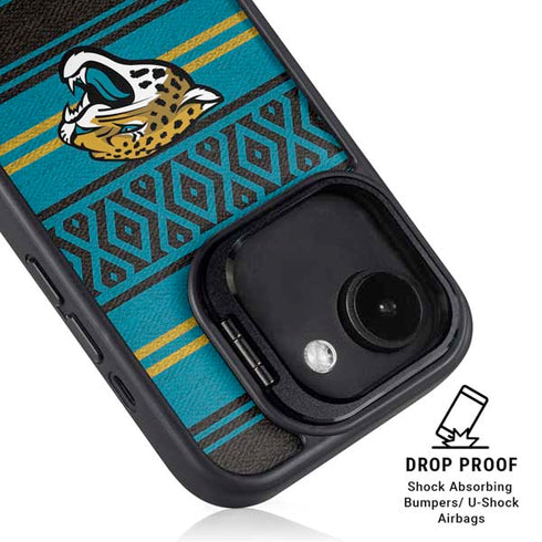 NFL Jacksonville Jaguars Trailblazer iPhone 16e Kickstand Case