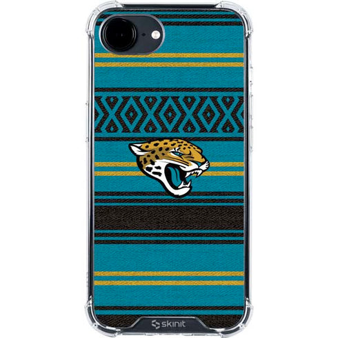 NFL Jacksonville Jaguars Trailblazer iPhone 16e Clear Case