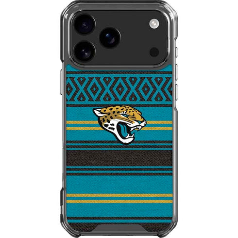 NFL Jacksonville Jaguars Trailblazer iPhone 18 Pro Max Clear Case