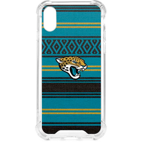 NFL Jacksonville Jaguars Trailblazer iPhone XS Clear Case