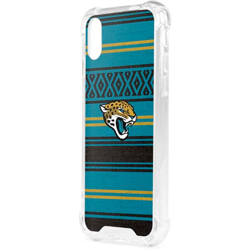 NFL Jacksonville Jaguars Trailblazer iPhone XS Clear Case
