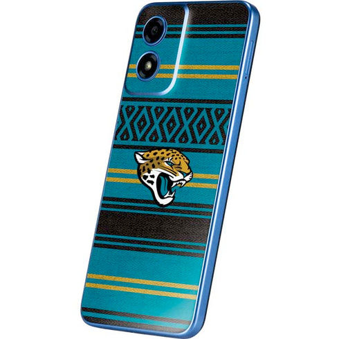 NFL Jacksonville Jaguars Trailblazer Moto G Play 4G (2024) Skin
