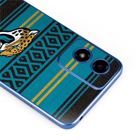 NFL Jacksonville Jaguars Trailblazer Moto G Play 4G (2024) Skin