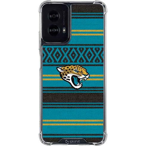 NFL Jacksonville Jaguars Trailblazer Moto G Power 5G (2024) Clear Case
