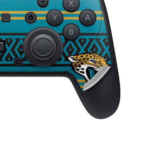 NFL Jacksonville Jaguars Trailblazer Nintendo Switch 2 (2025) Pro Controller Skin